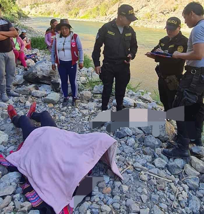 ENCUENTRAN CADÁVER DE MOTOCICLISTA QUE CAYÓ AL RÍO PACHACHACA EN PUENTE CHONTAY