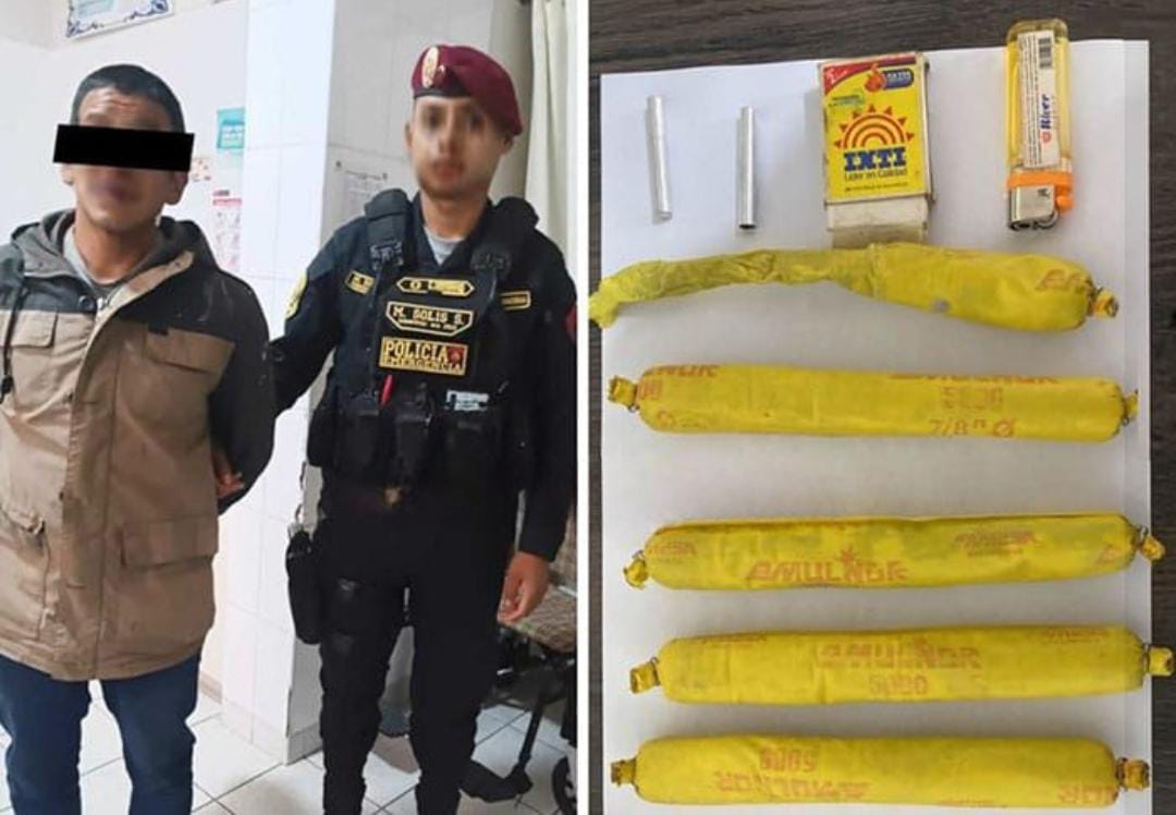 SIETE MESES DE PRISIÓN PREVENTIVA PARA SUJETO QUE AMENAZÓ CON EXPLOSIVOS A SU EXCONVIVIENTE 